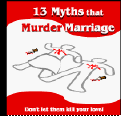 13 Myths that Murder Marriage CD Cover - don't let them kill your love.