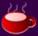 A hot cup of coffee